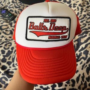 slogan trucker hat
